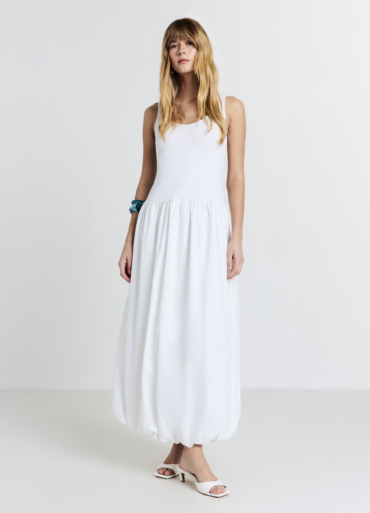 Vestito lungo palloncino