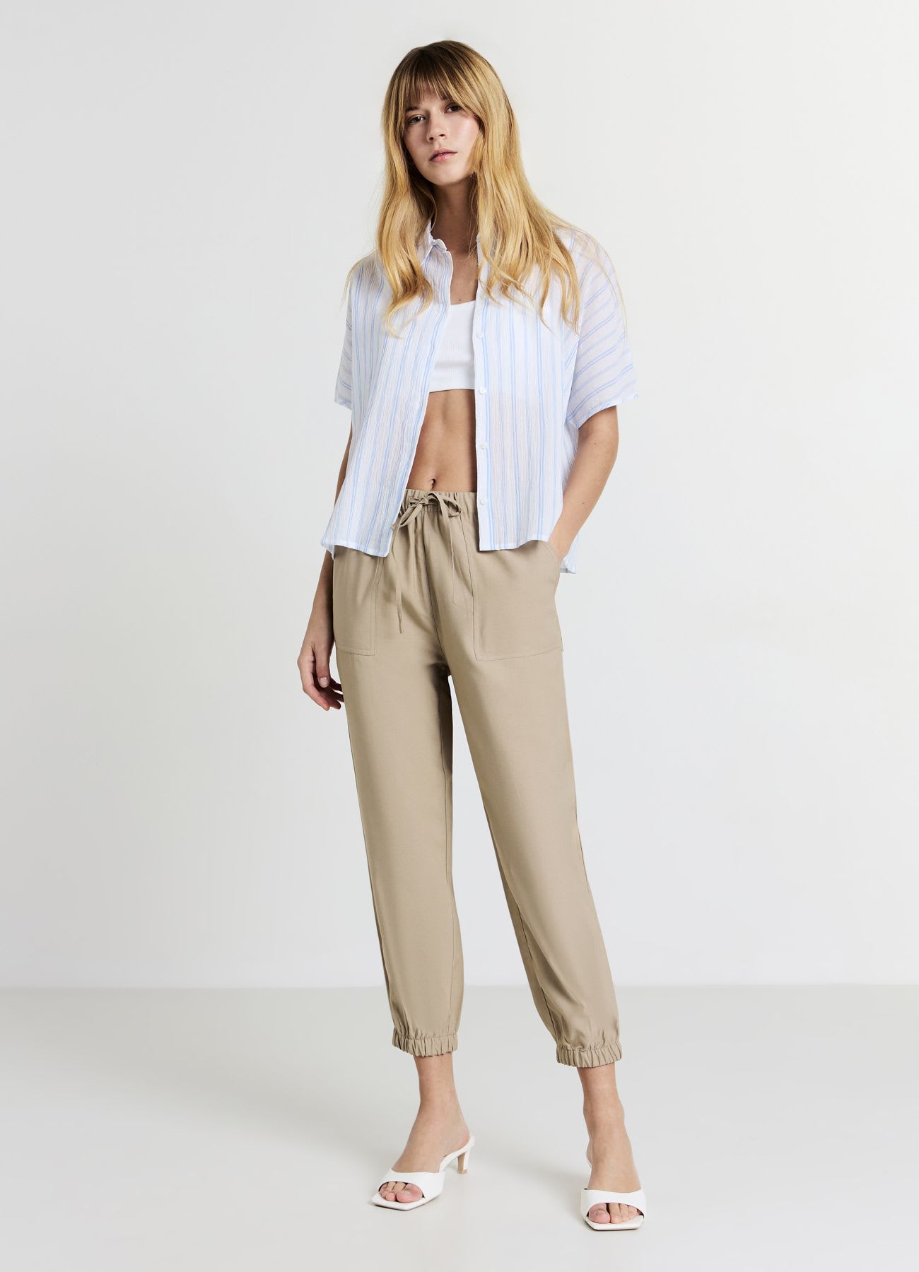Jogger tinta unita