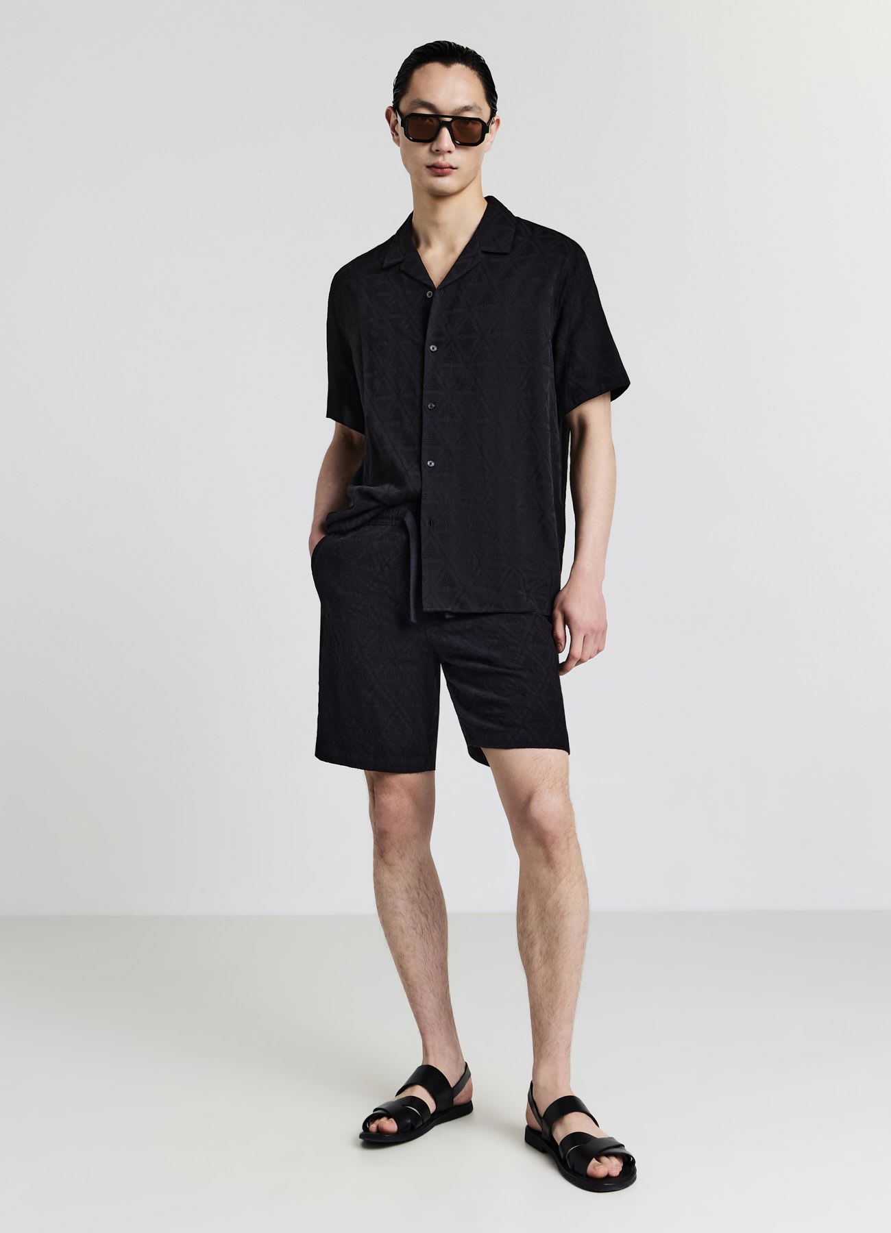 Bermuda jacquard rombo