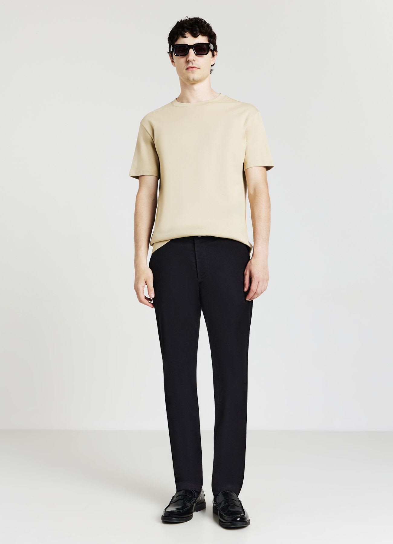 T-shirt girocollo in cotone