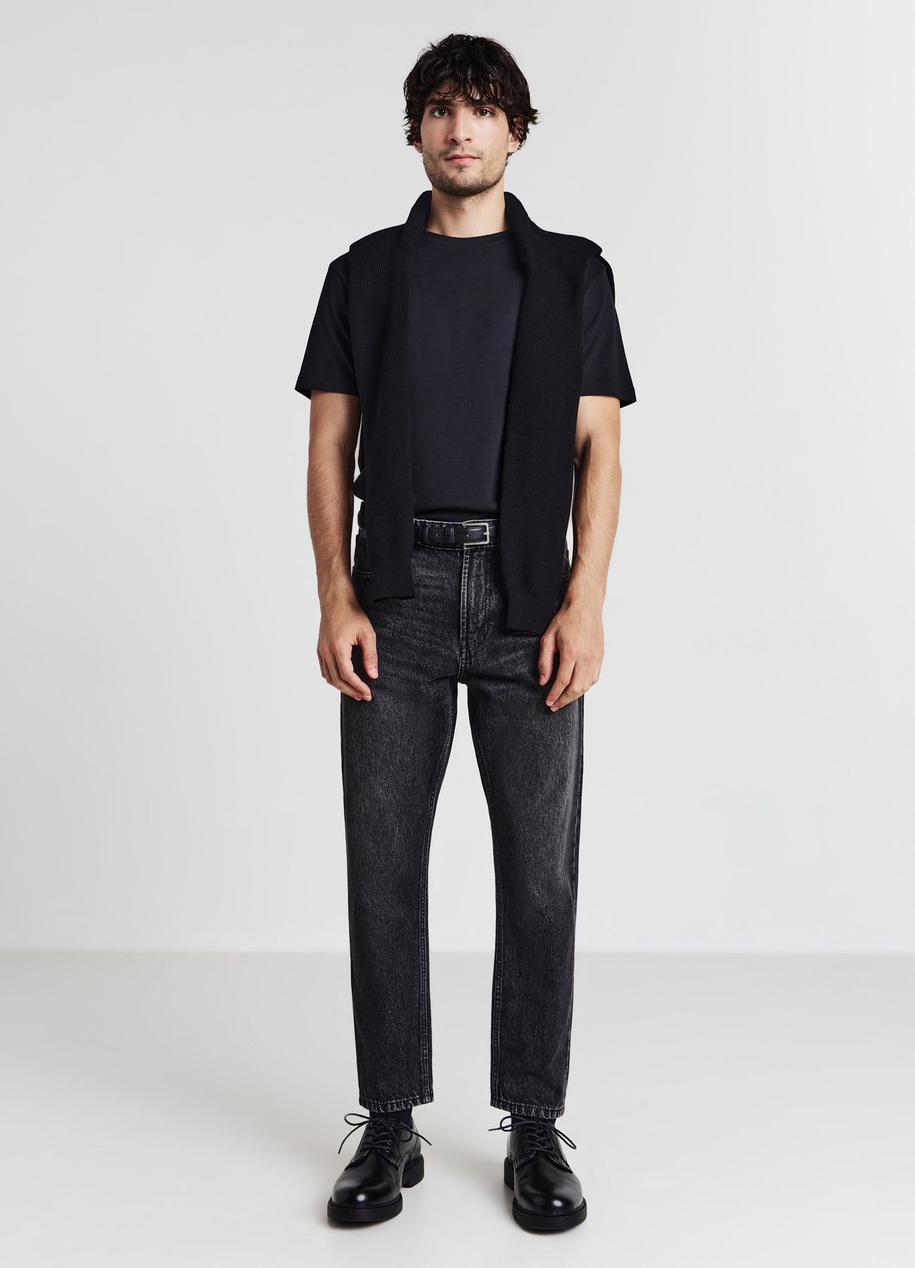 T-shirt girocollo in cotone