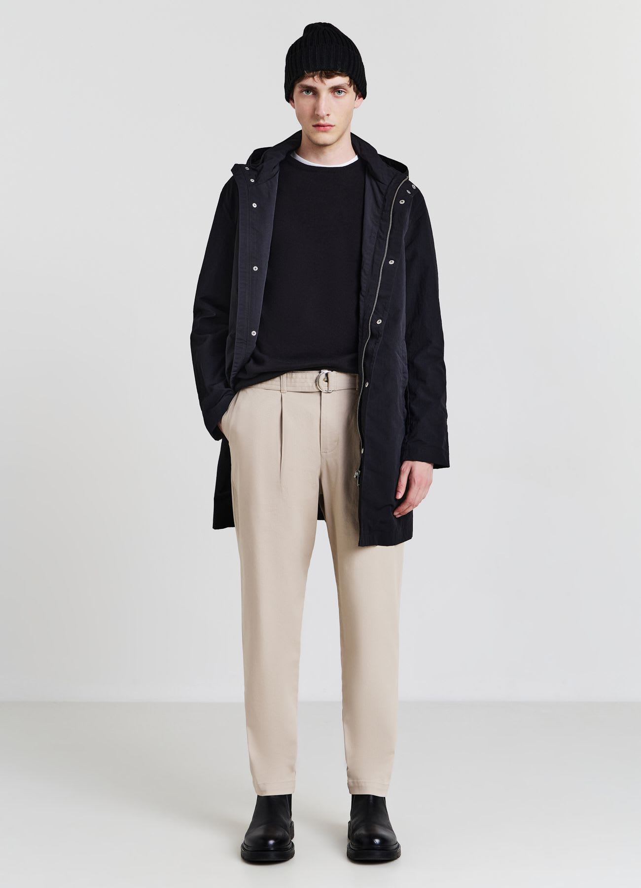 Pantaloni chino con cintura