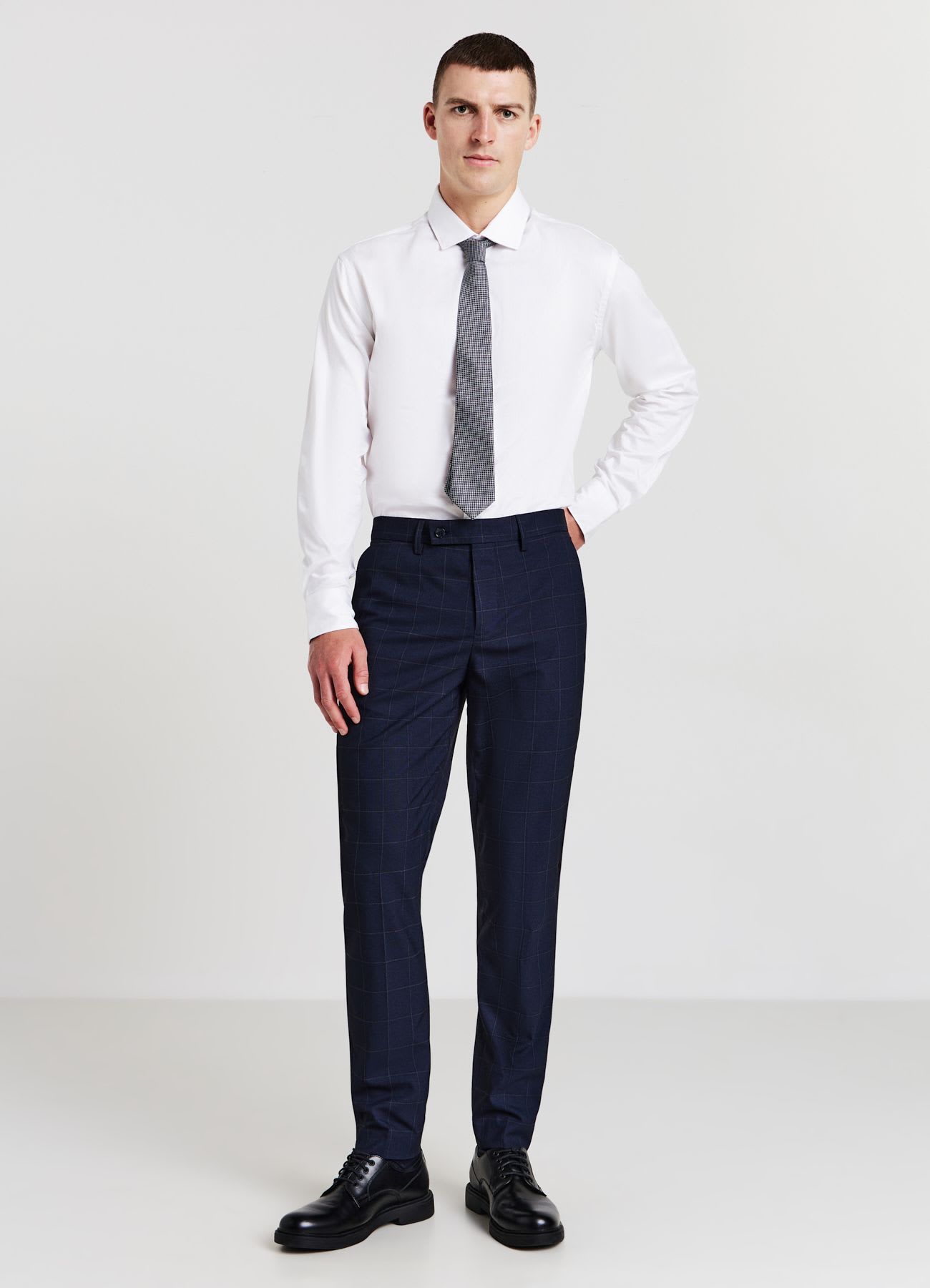Camicia tessuto cotone spinato