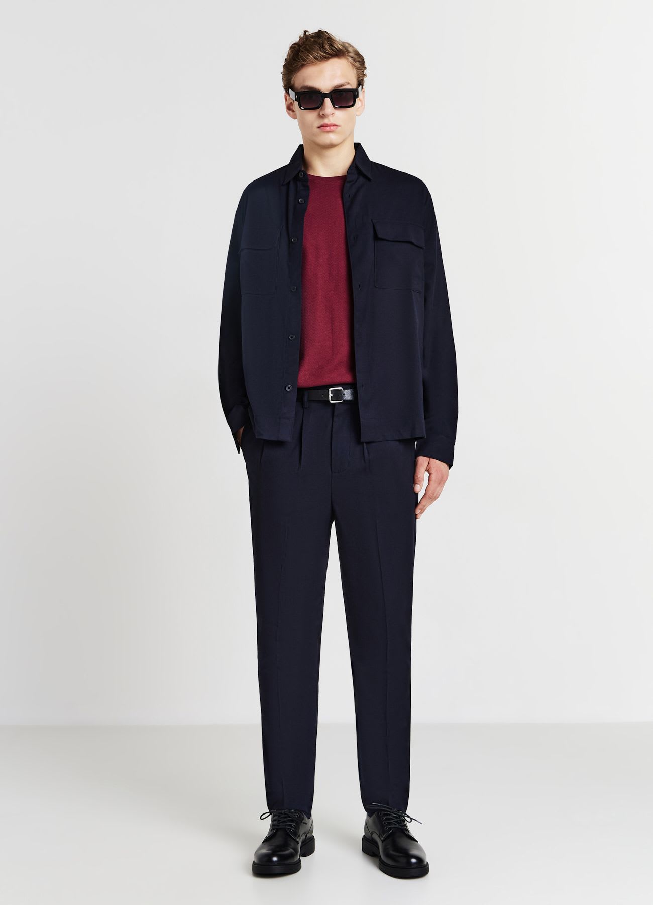 Pantaloni con pinces