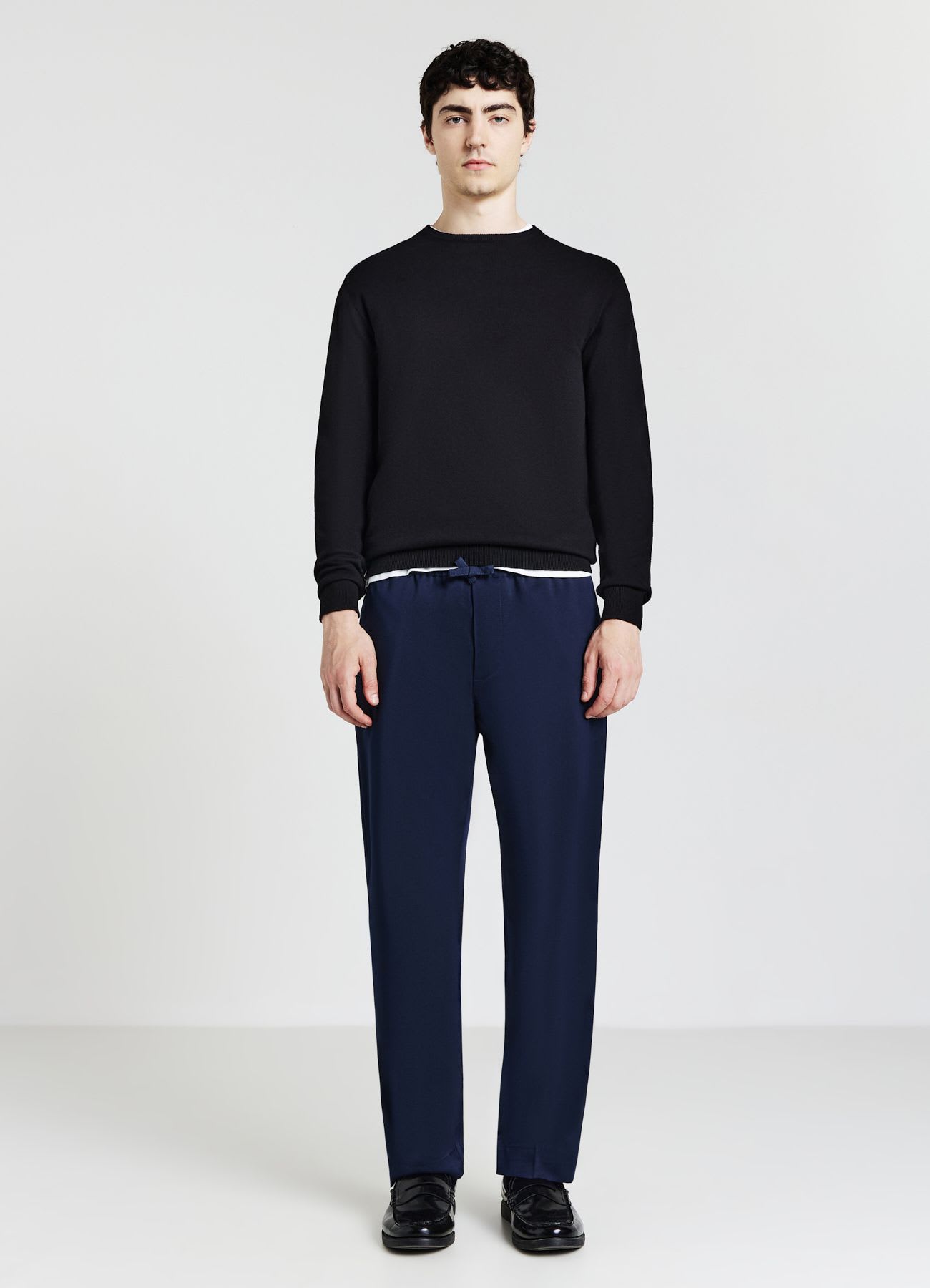 Pantaloni jogger tinta unita