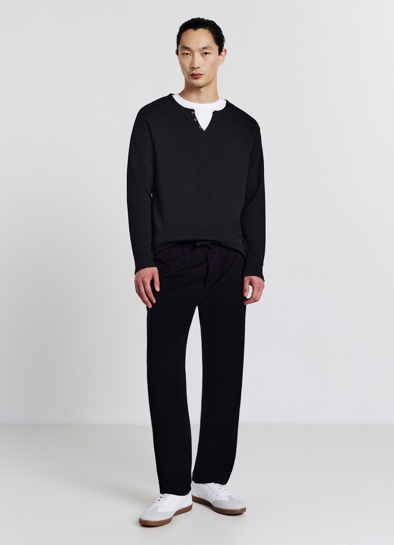 Pantaloni jogger tinta unita