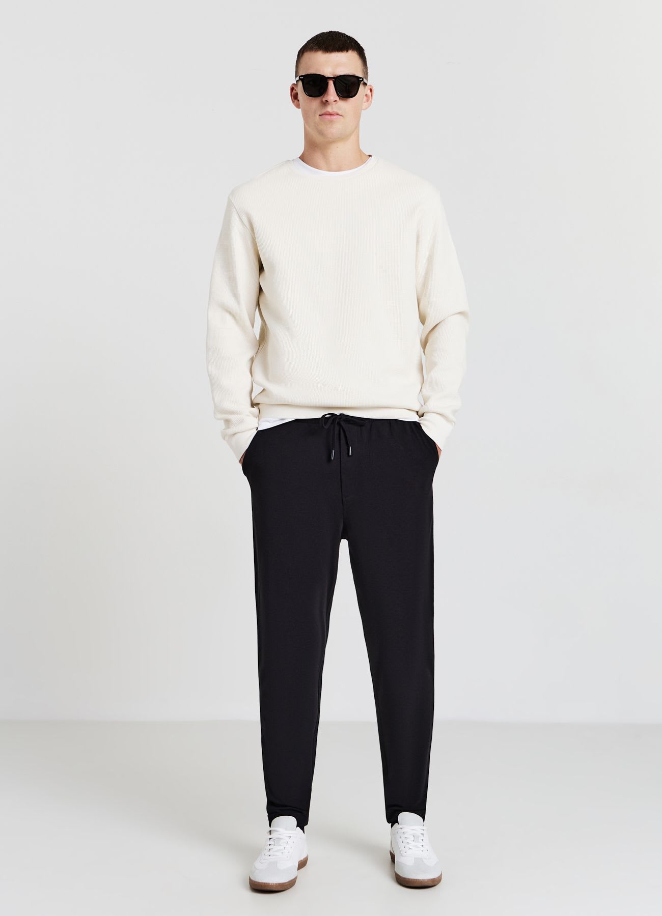 Pantaloni ginnici con polsini