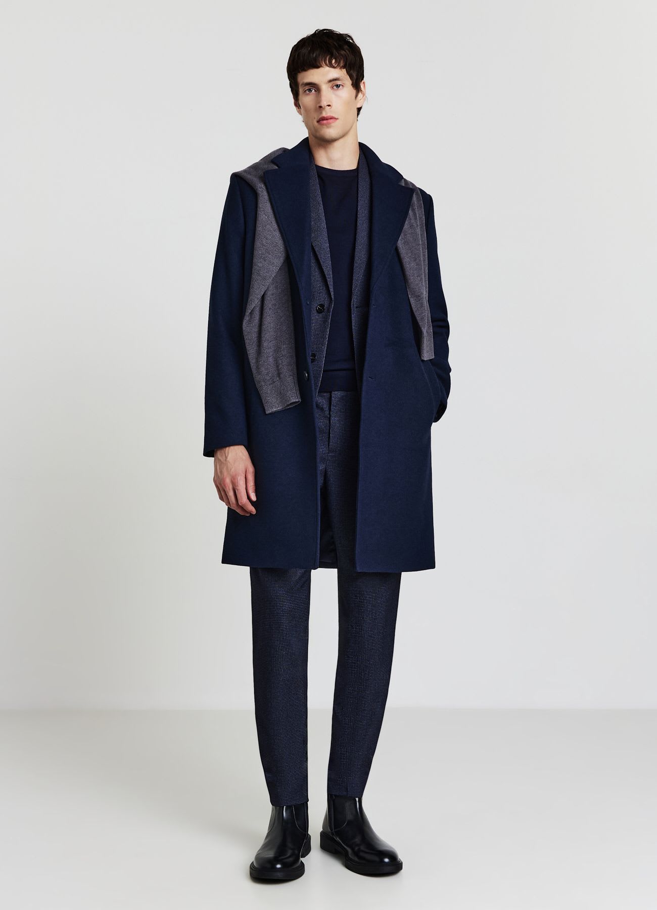 Cappotto monopetto elegante