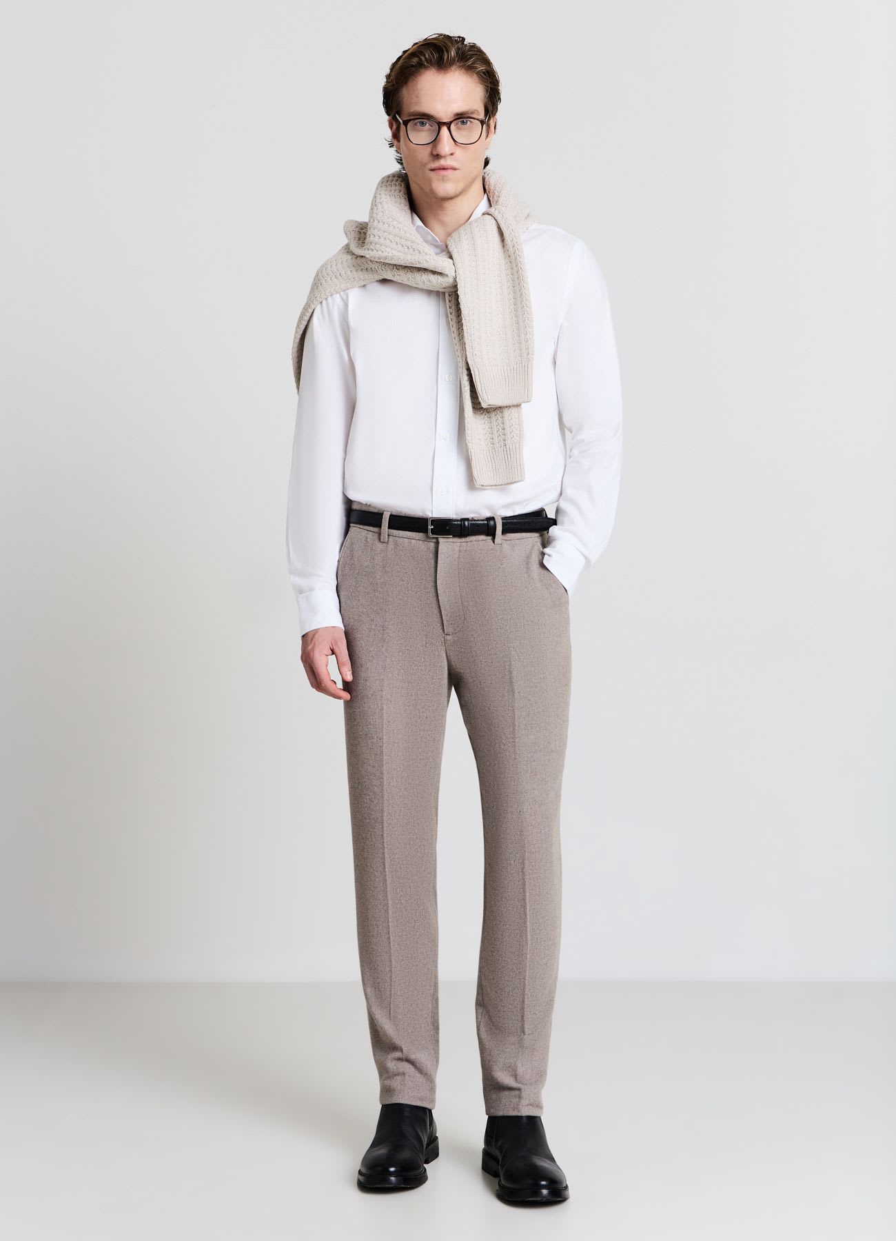 Camicia classica cotone