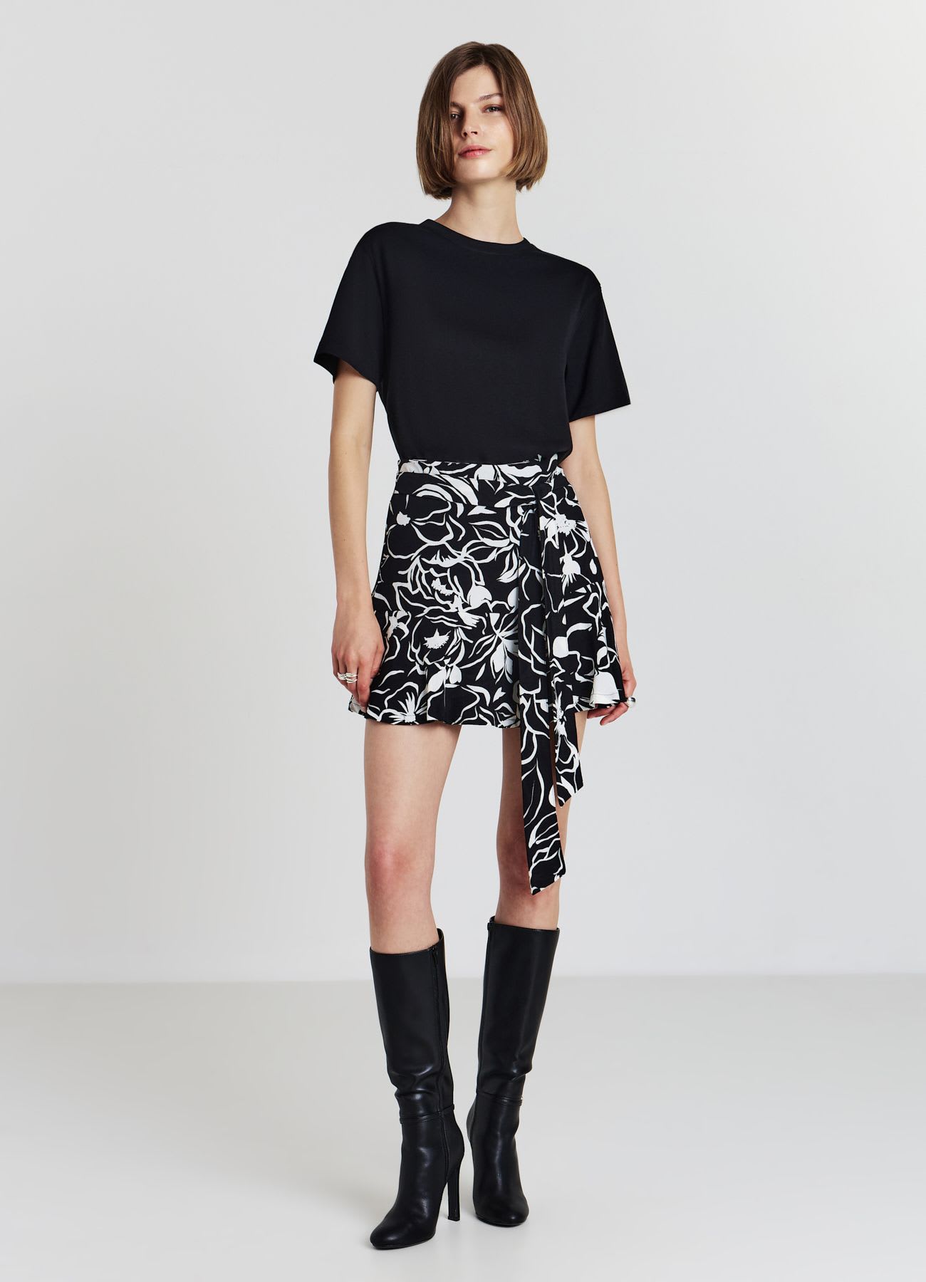 Gonna-pantalone a fantasia