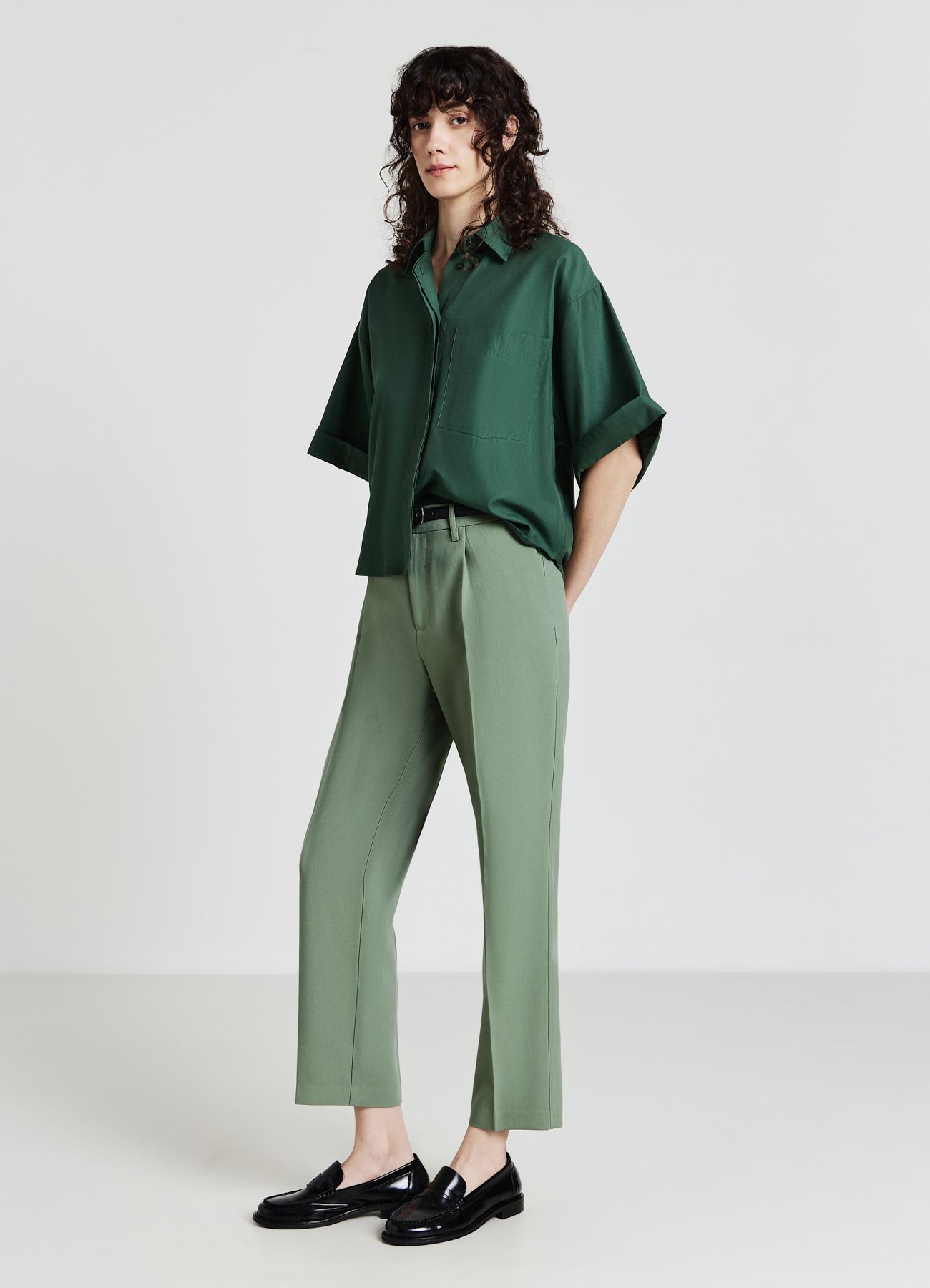 Pantaloni con cintura
