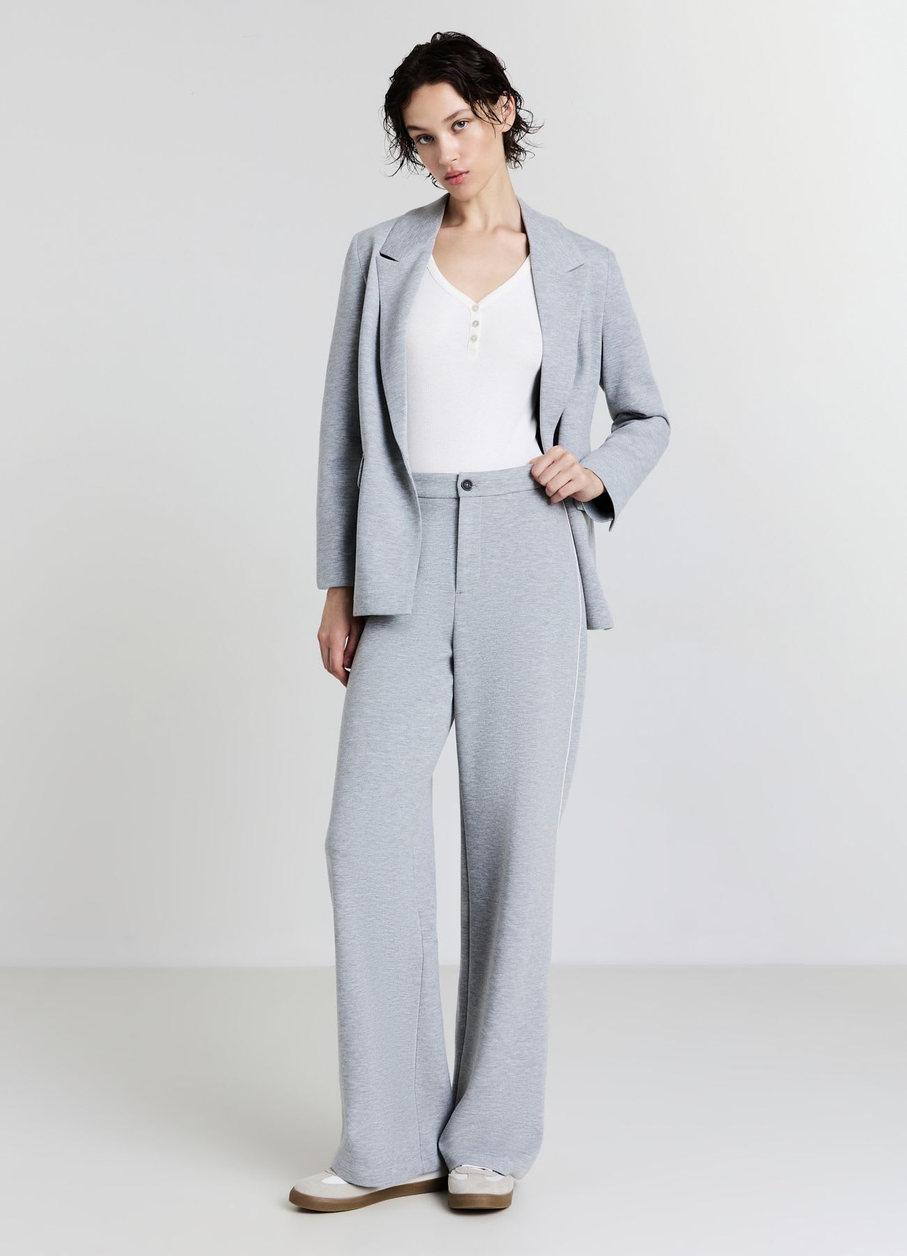 Pantaloni wide leg
