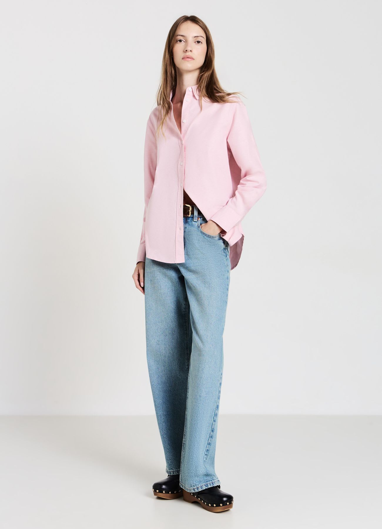 Camicia oversize cotone