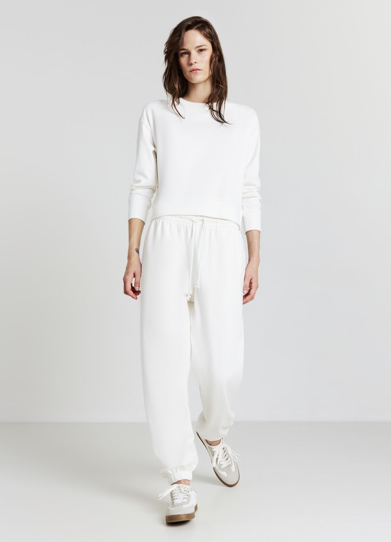Felpa girocollo basic