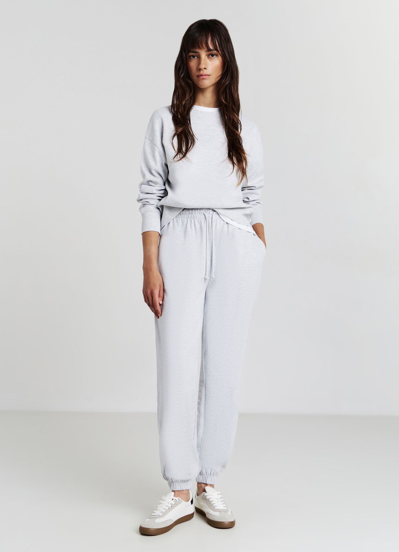 Felpa girocollo basic