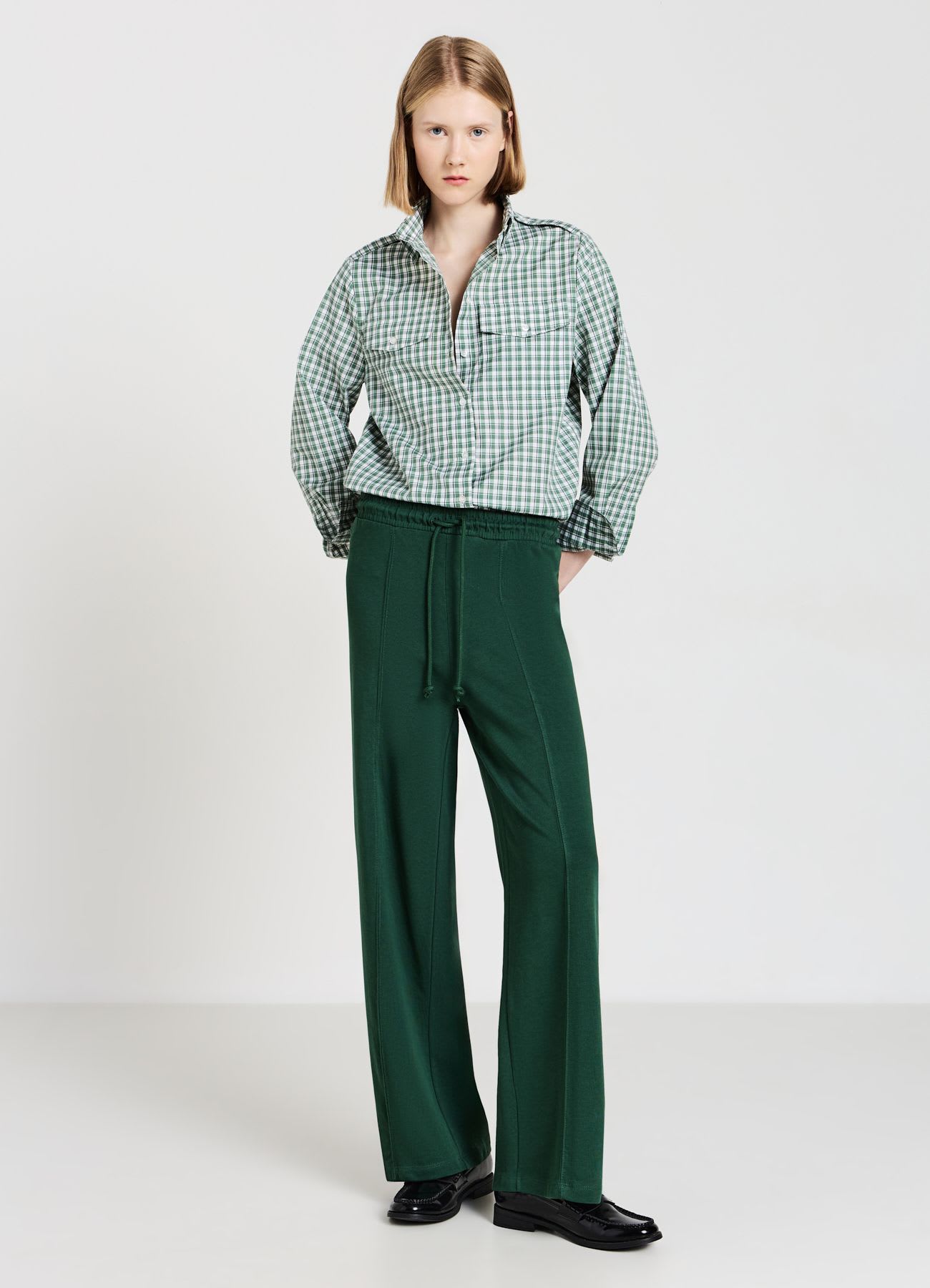 Pantaloni ginnici palazzo