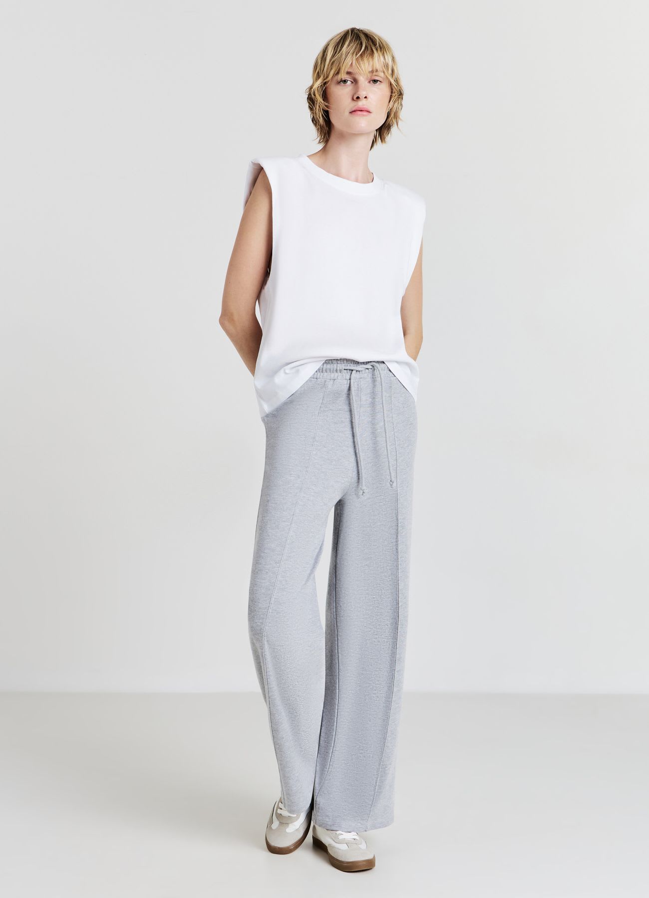 Pantaloni ginnici palazzo