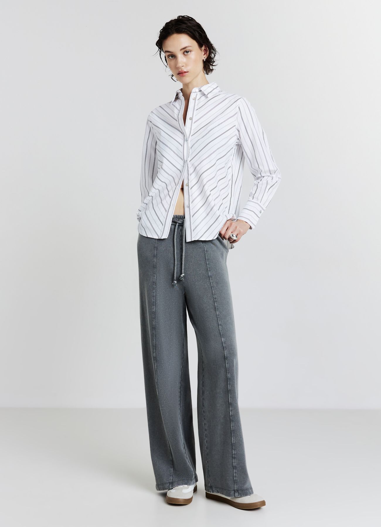 Pantaloni ginnici palazzo