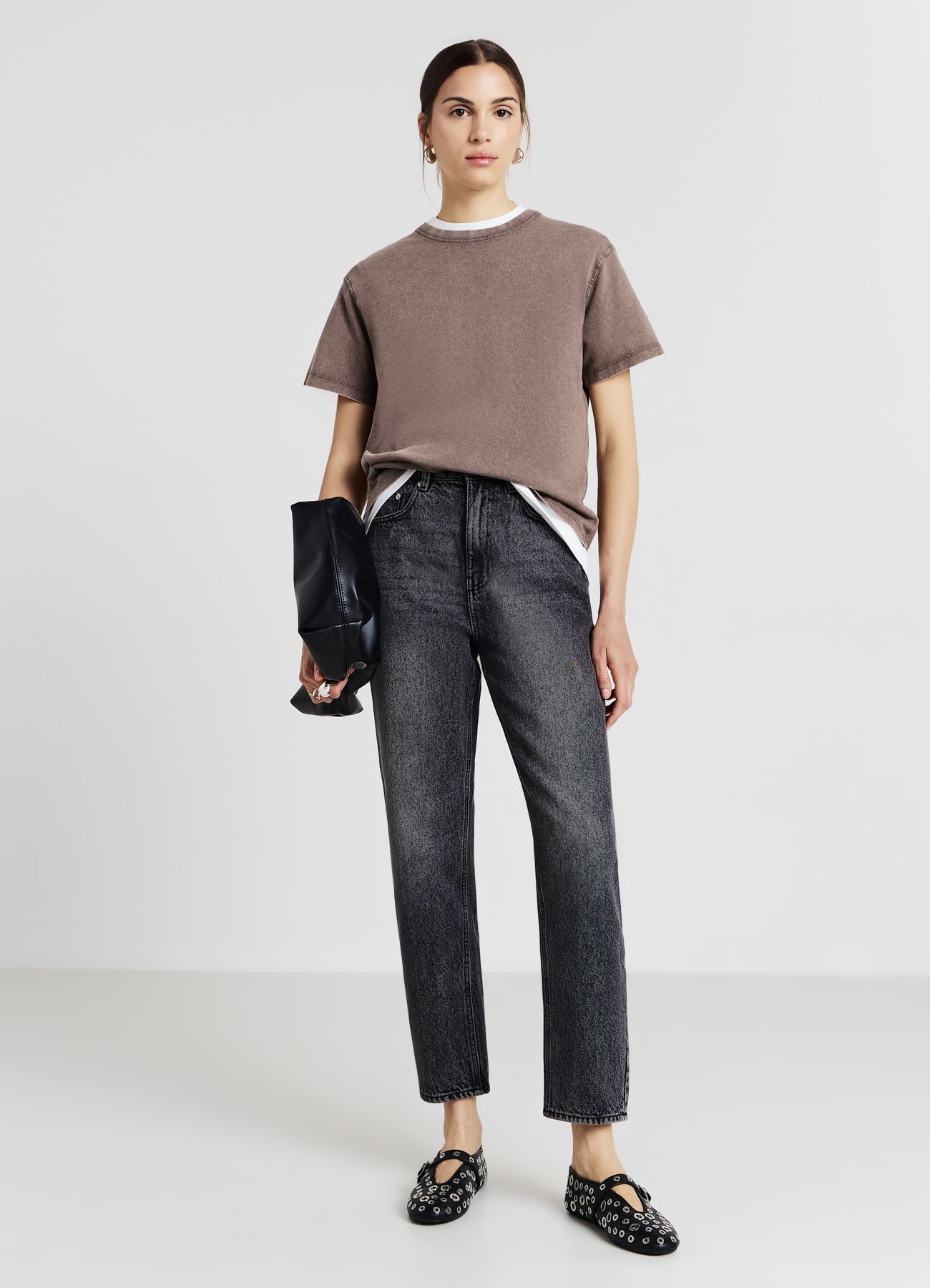 Jeans mom fit