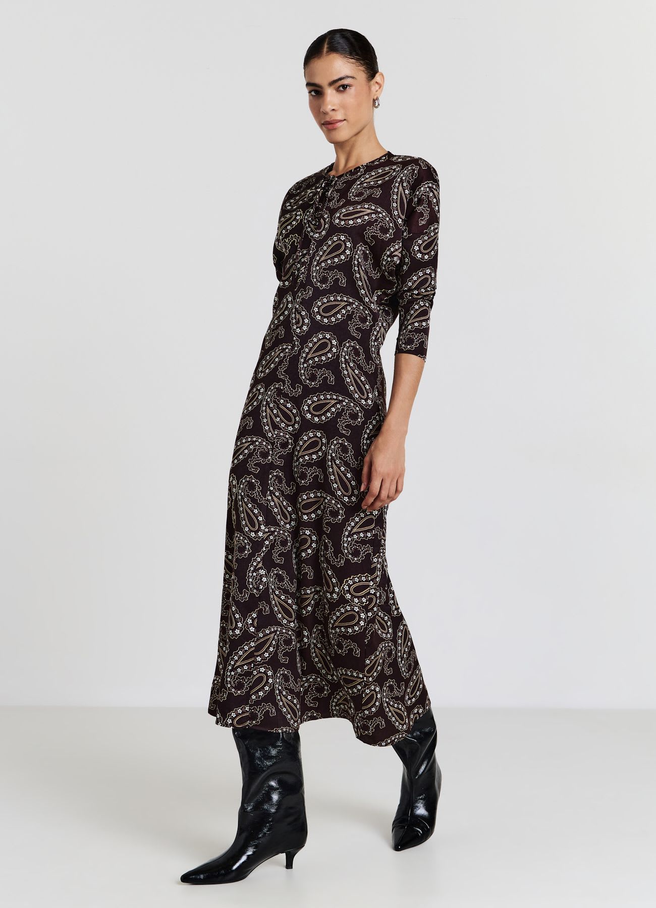 Vestito lungo fantasia