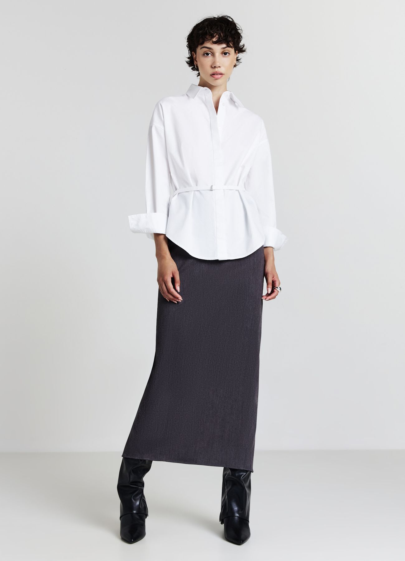 Camicia classica cinturino