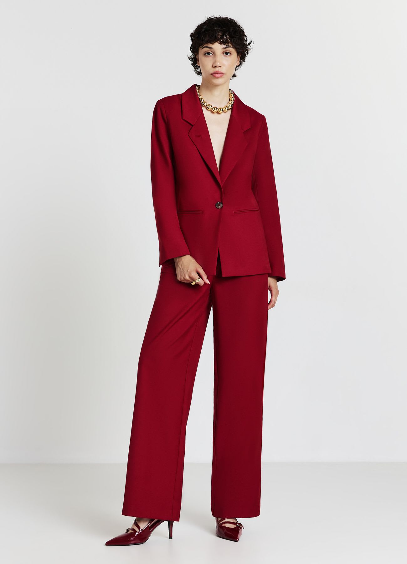 Blazer tinta unita