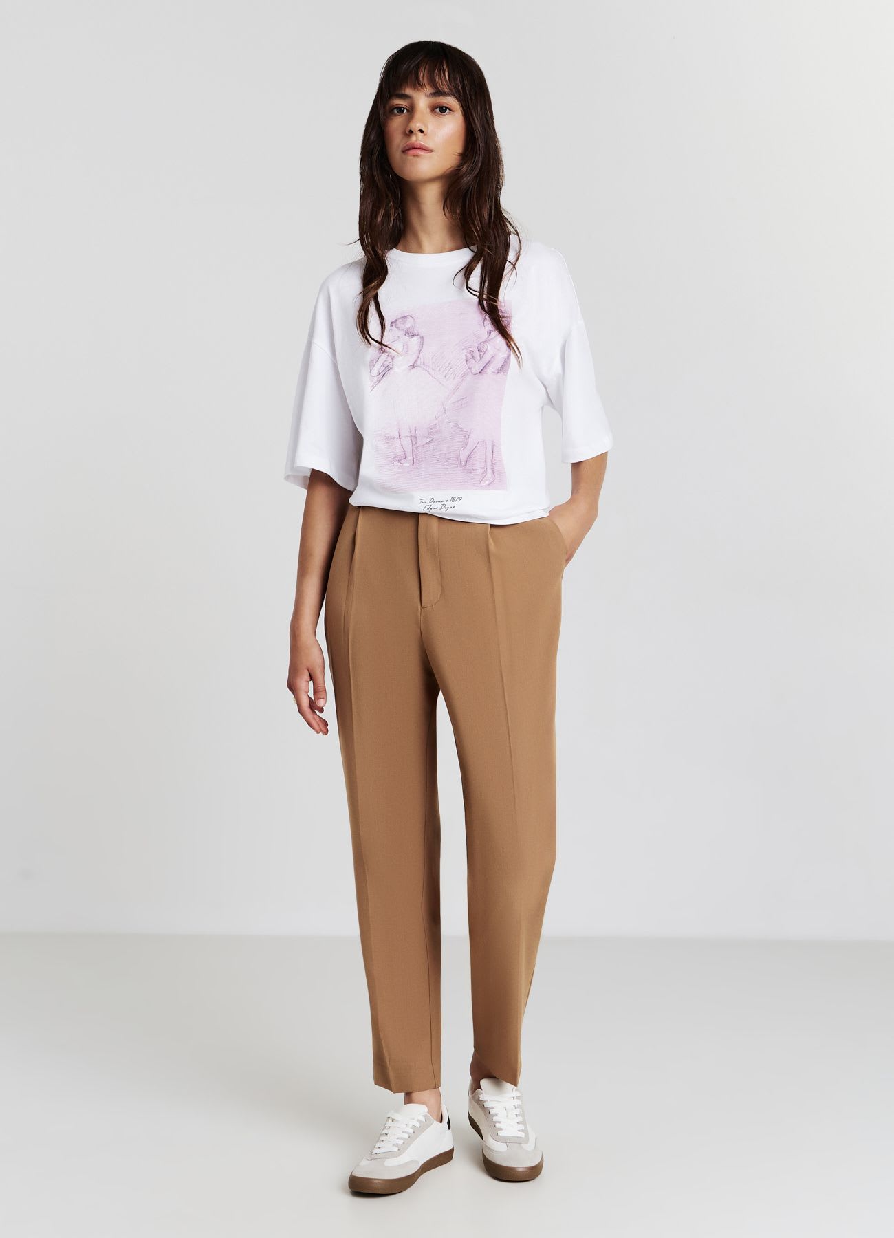 Pantaloni con pinces