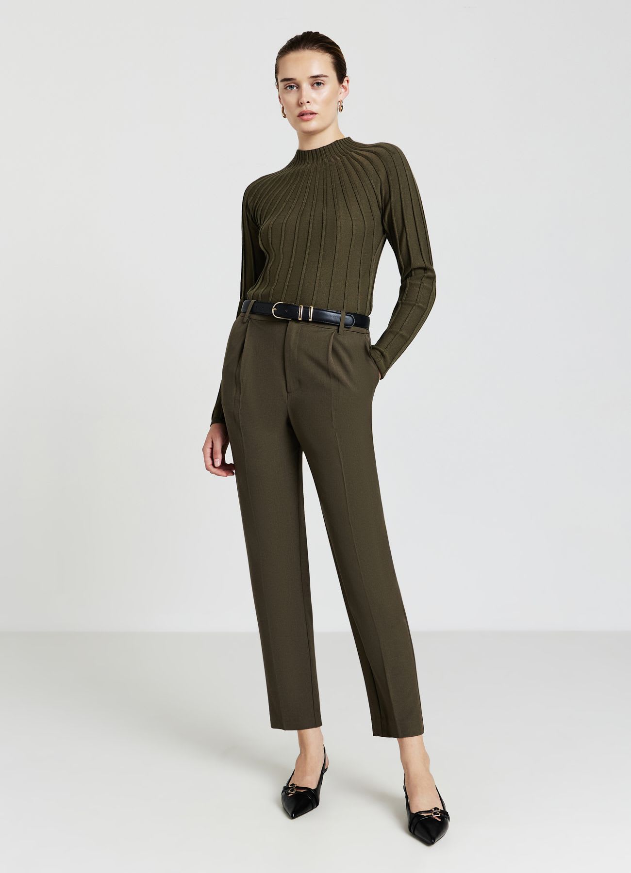 Pantaloni con pinces