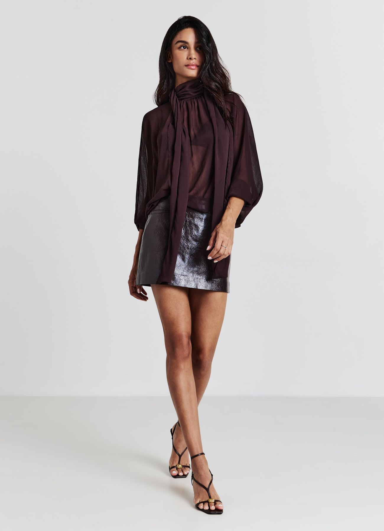 Blusa a mantella