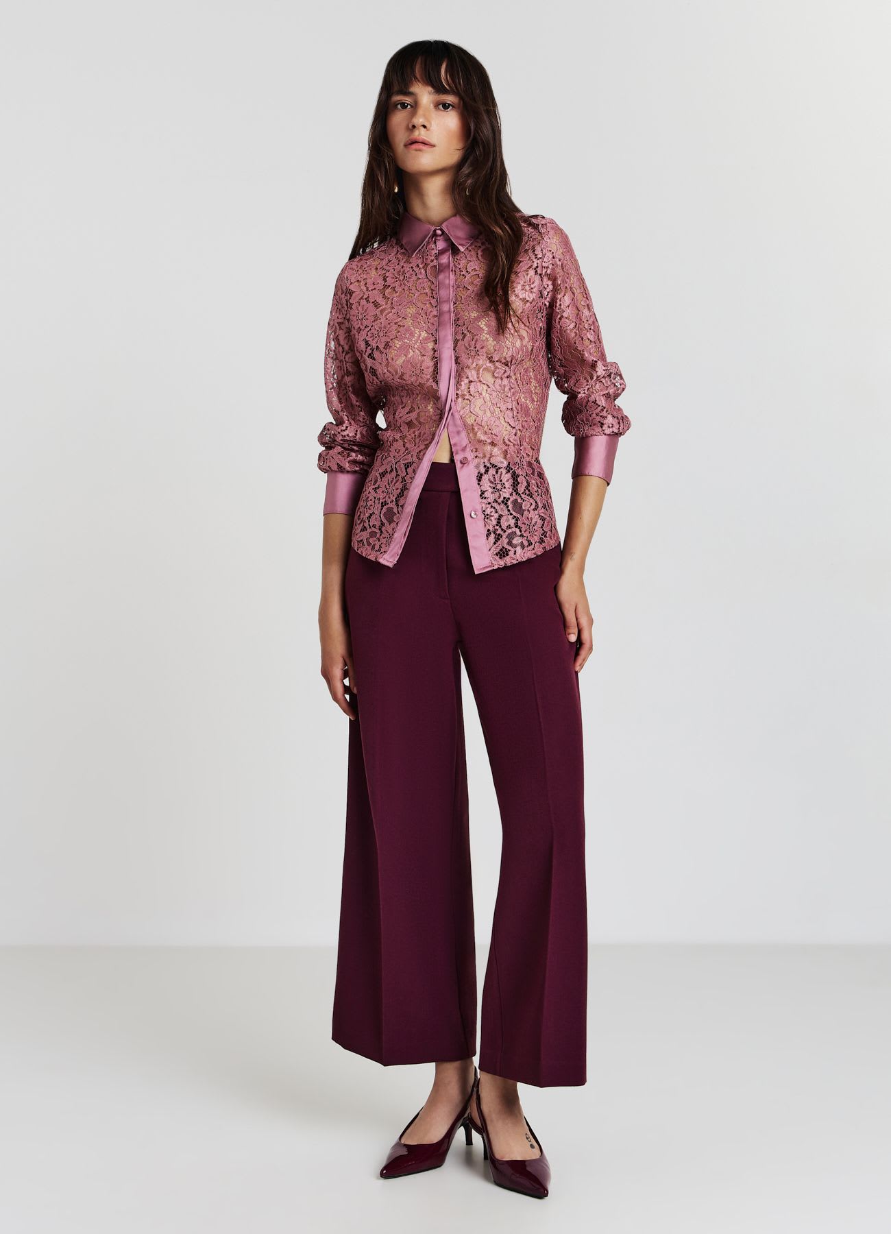 Camicia in pizzo