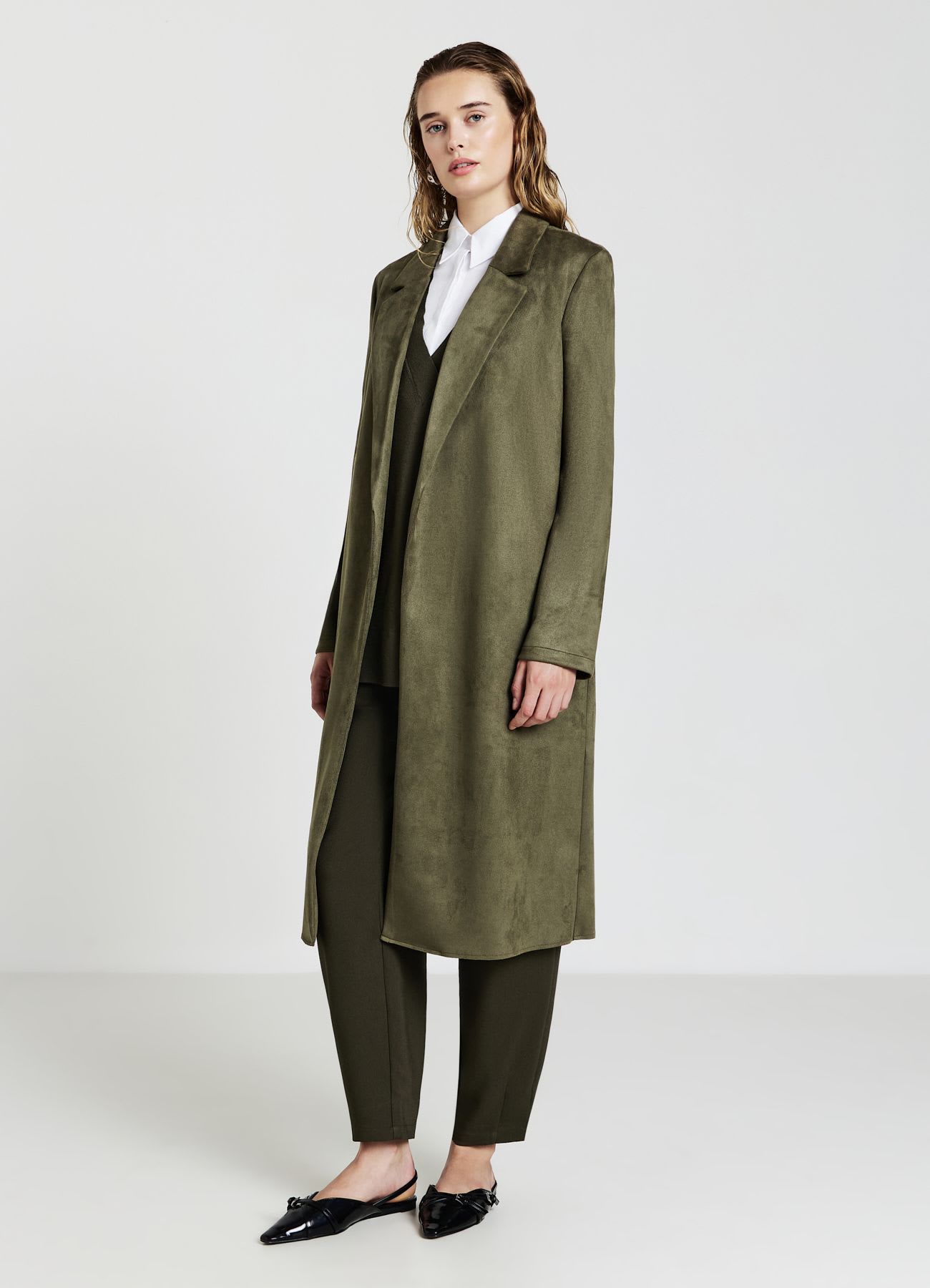 Cappotto similcamoscio