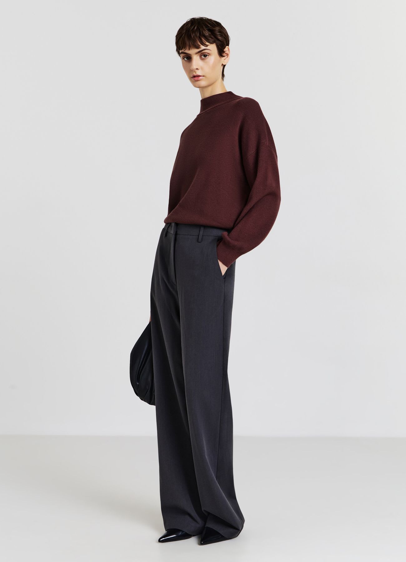 Maglia con collo alto