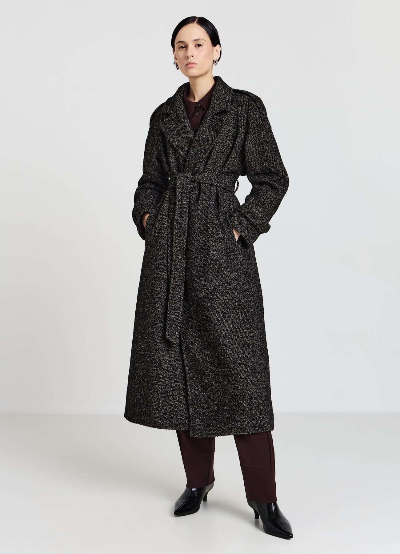 Cappotto trench fusciacca