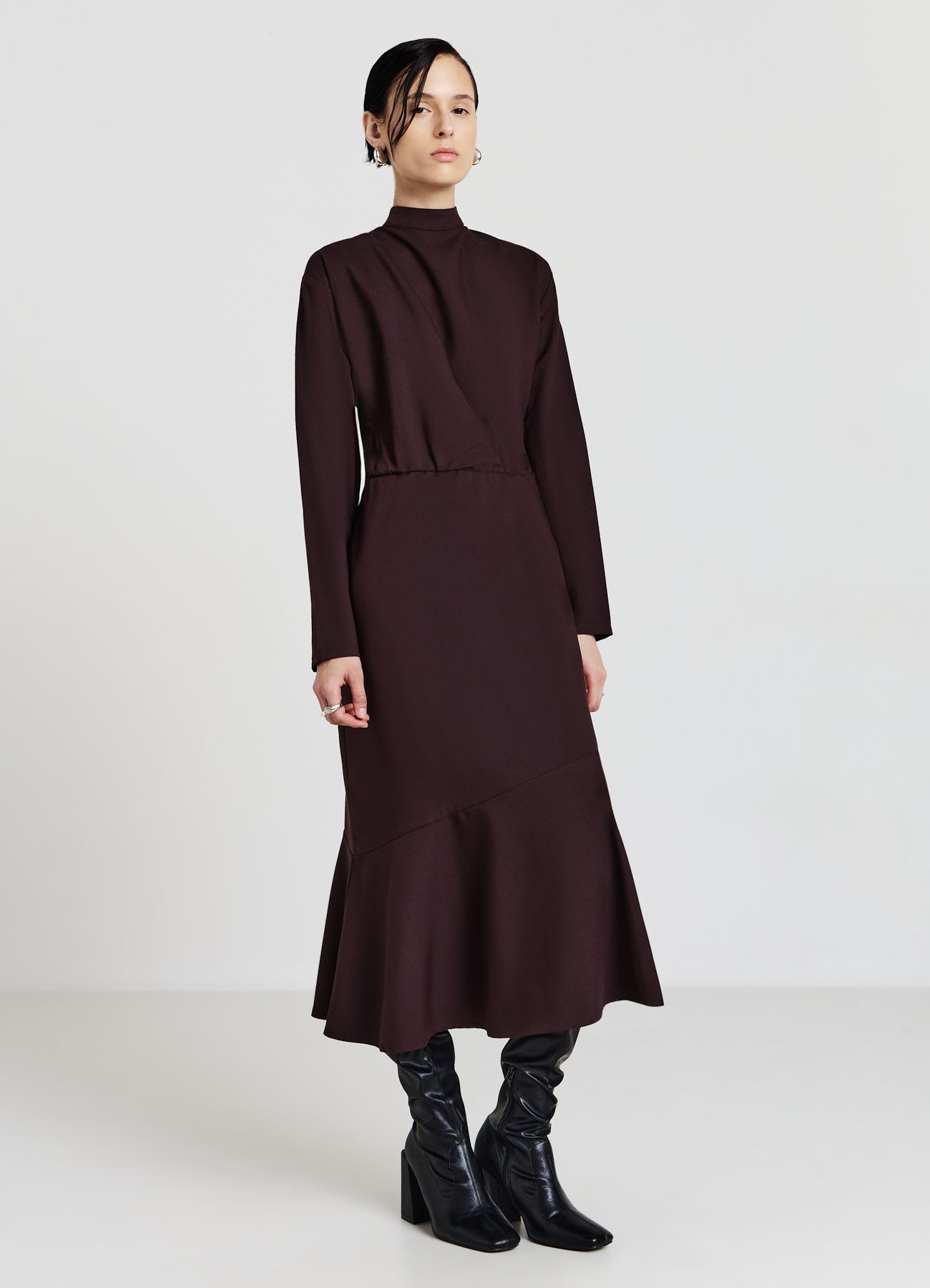 Vestito maniche pipistrello