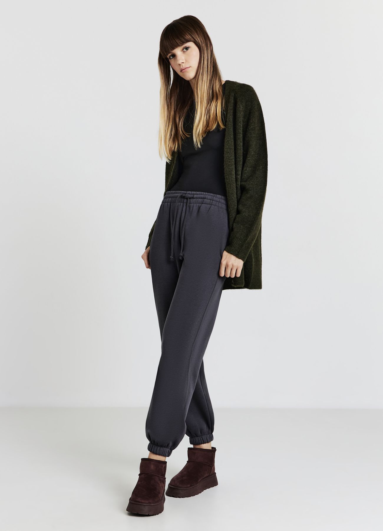 Pantaloni ginnici basic con elastico