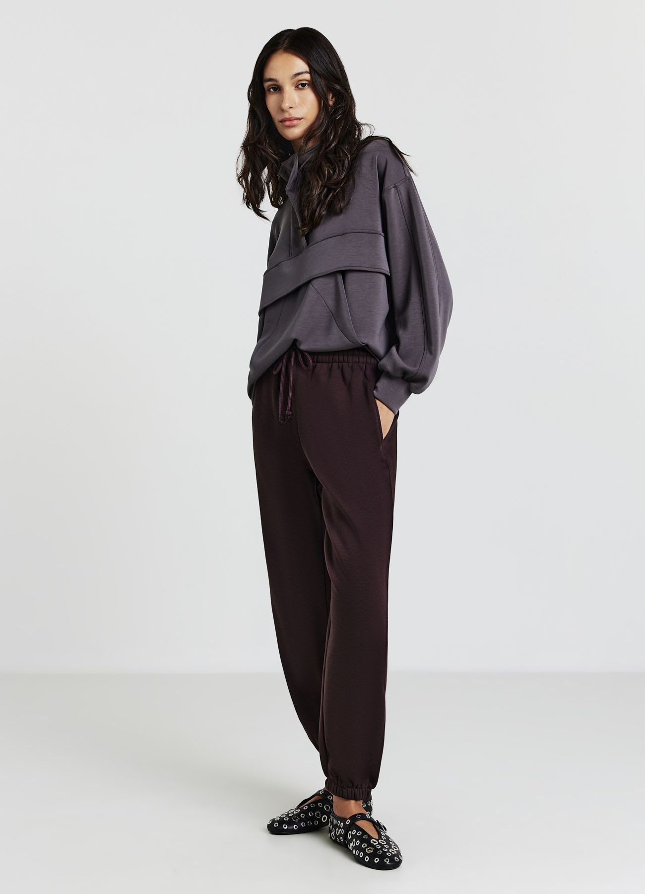 Pantaloni ginnici basic con elastico
