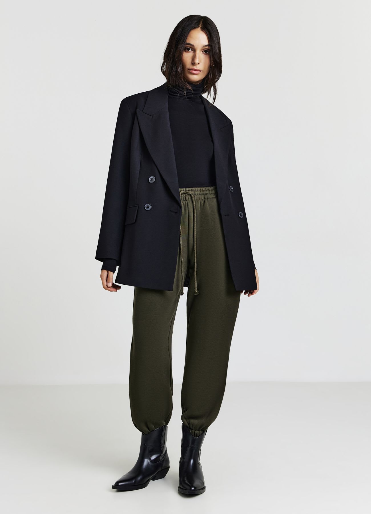 Pantaloni ginnici basic con elastico