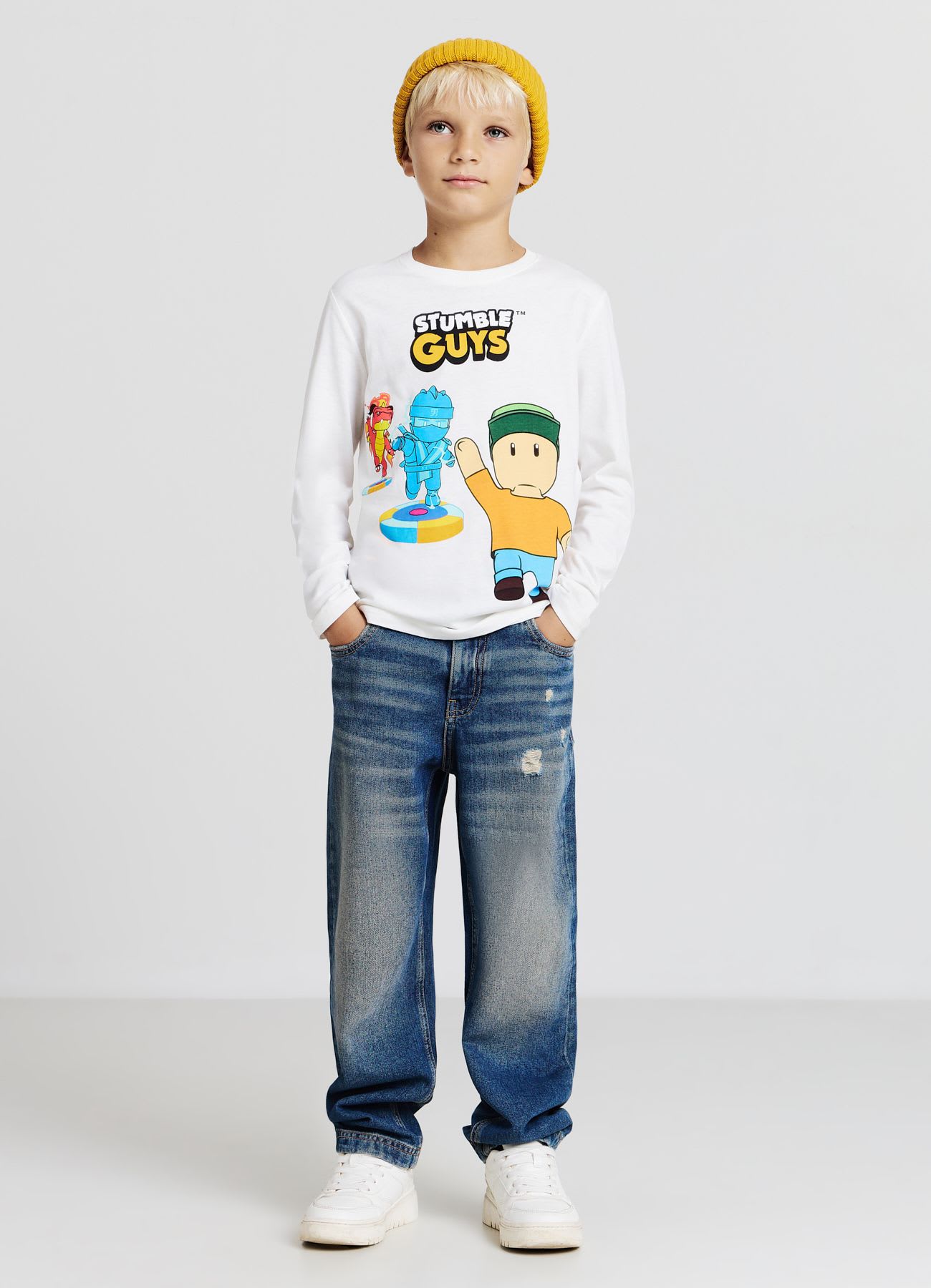 T-shirt con stampa Stumble Guys