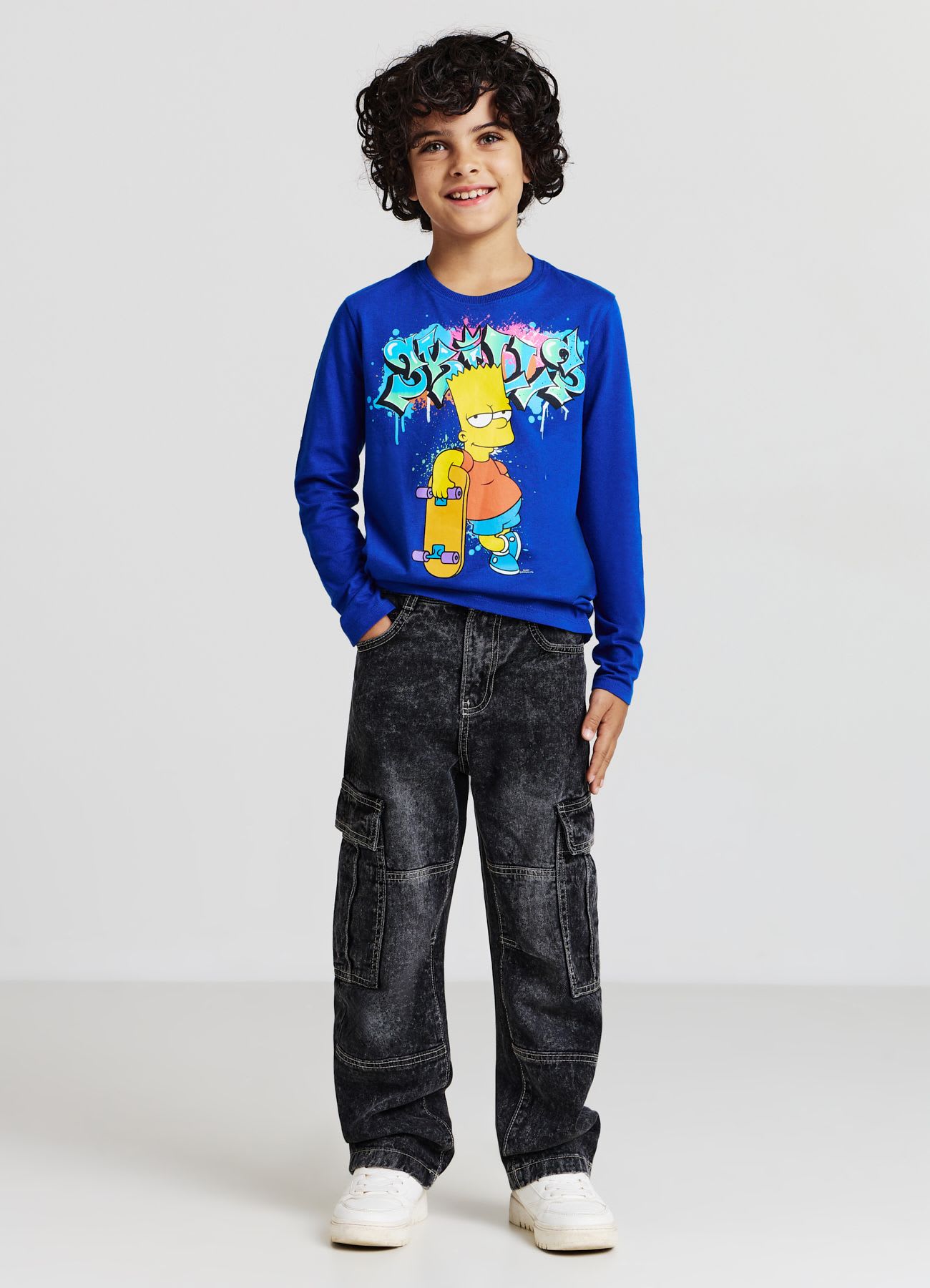 Jeans cargo multitasche