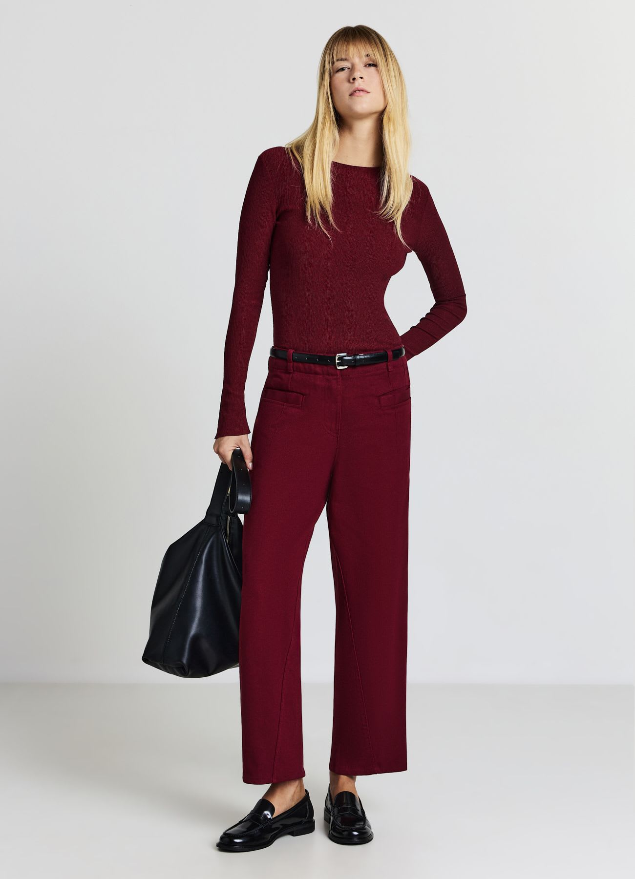 Pantaloni balloon fit