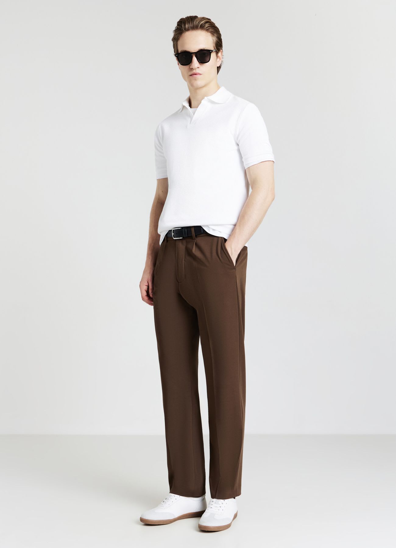 T-shirt polo in cotone