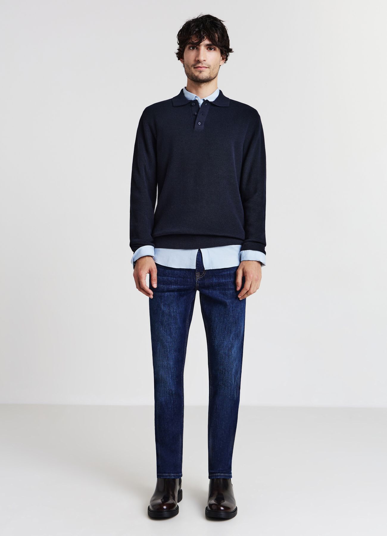Maglia polo in cotone