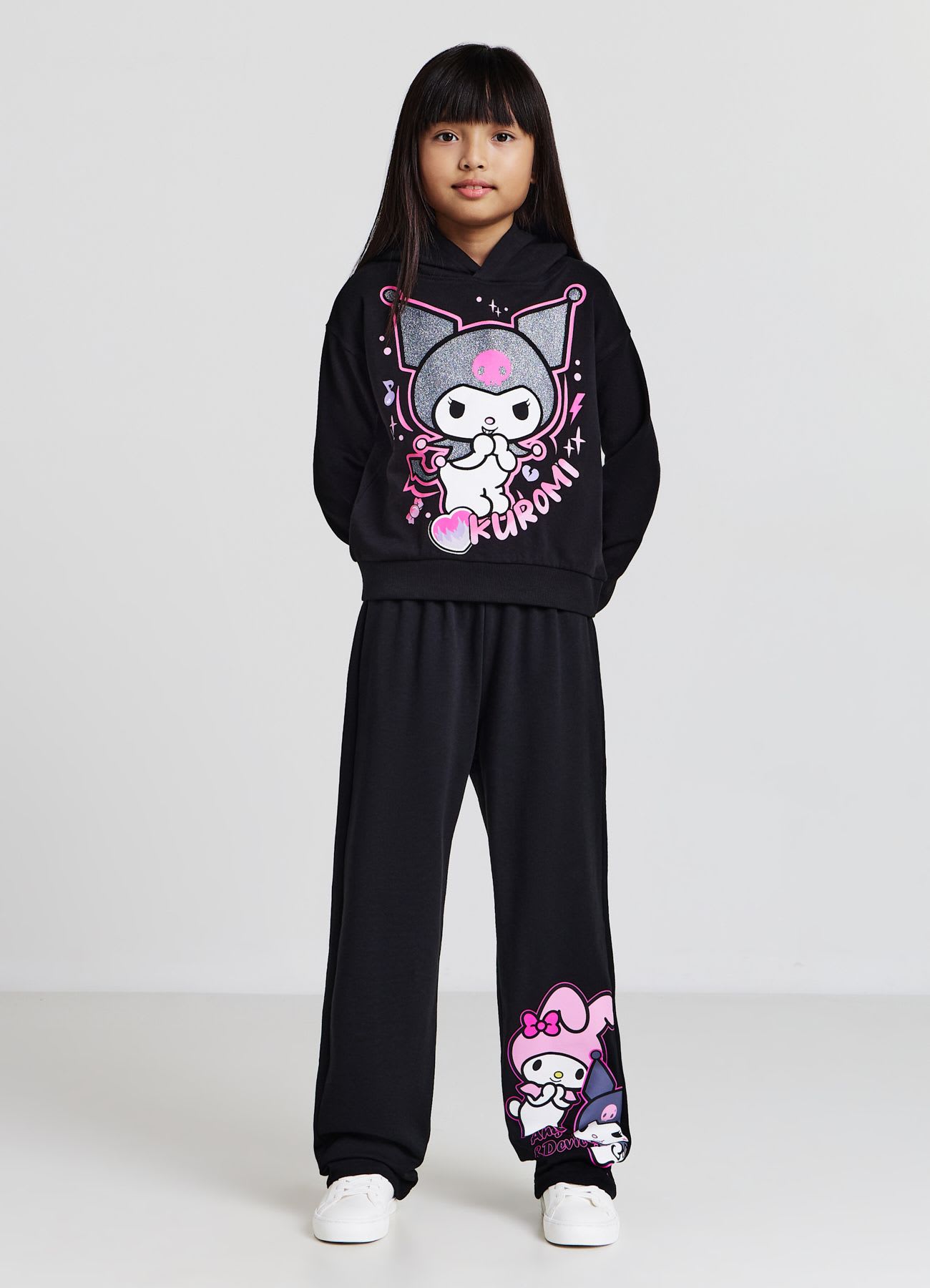Pantaloni ginnici stampa Kuromi