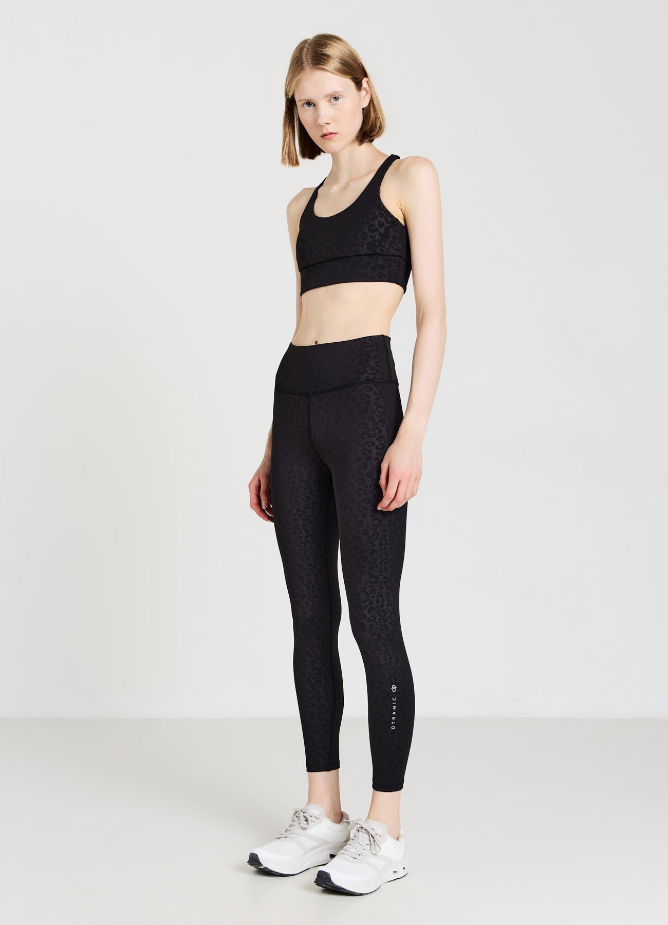 Leggings con stampa animalier