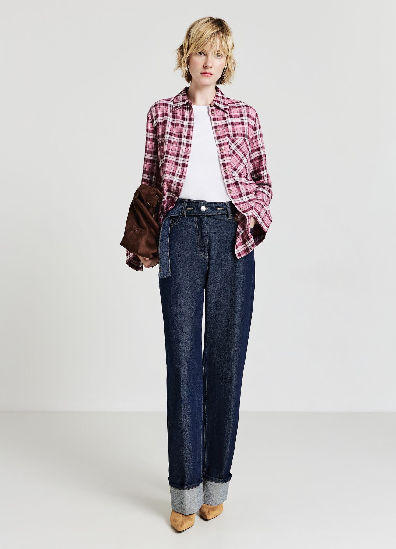 Camicia flanella fantasia quadri