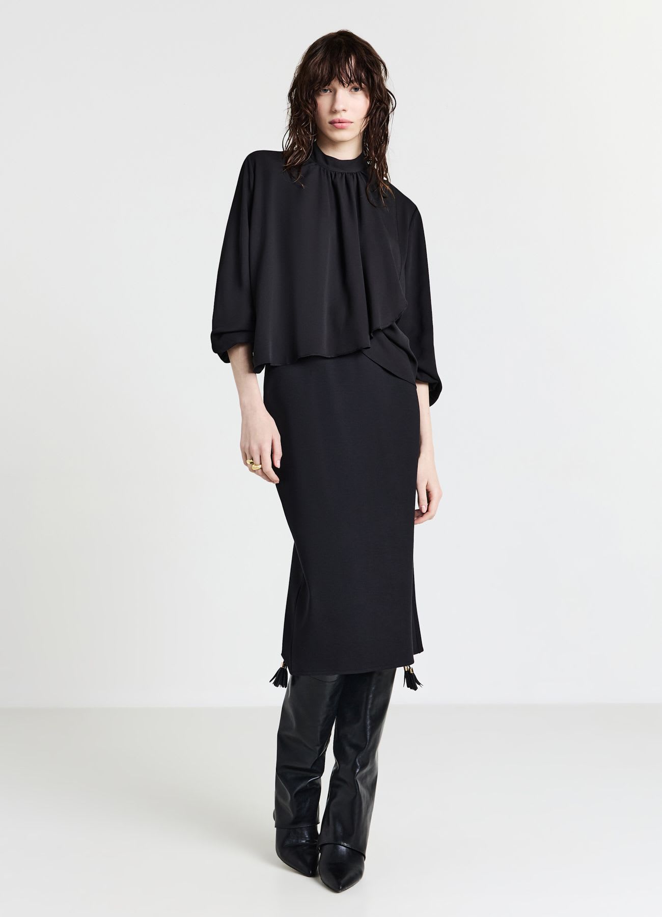 Blusa volant