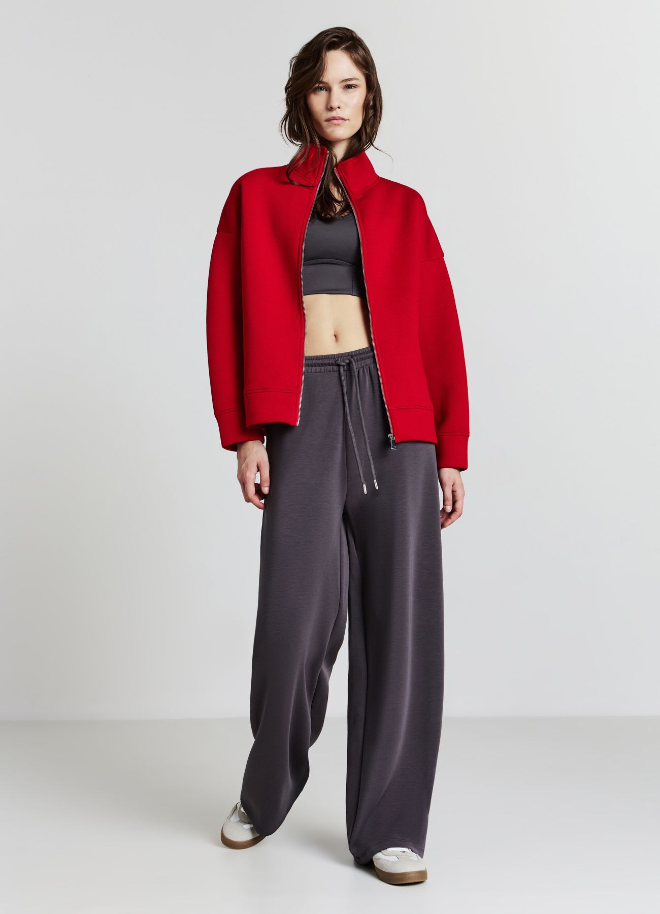 Pantaloni palazzo tinta unita