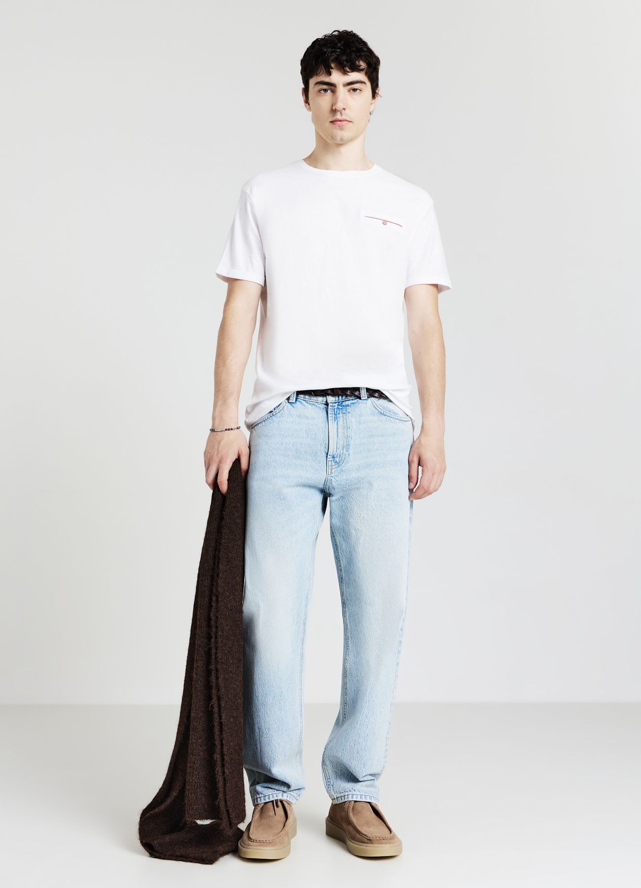 T-shirt con taschino