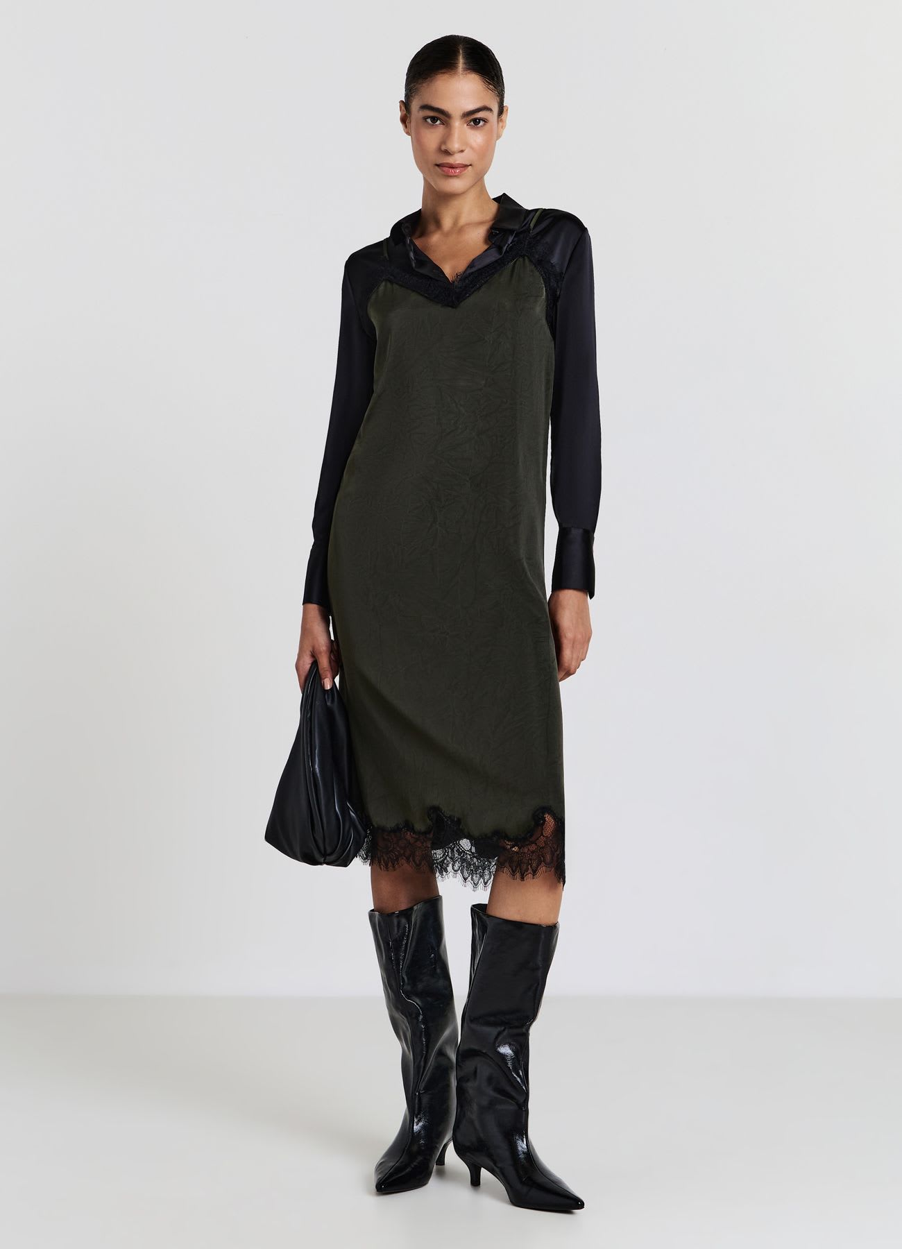 Vestito lungo lingerie