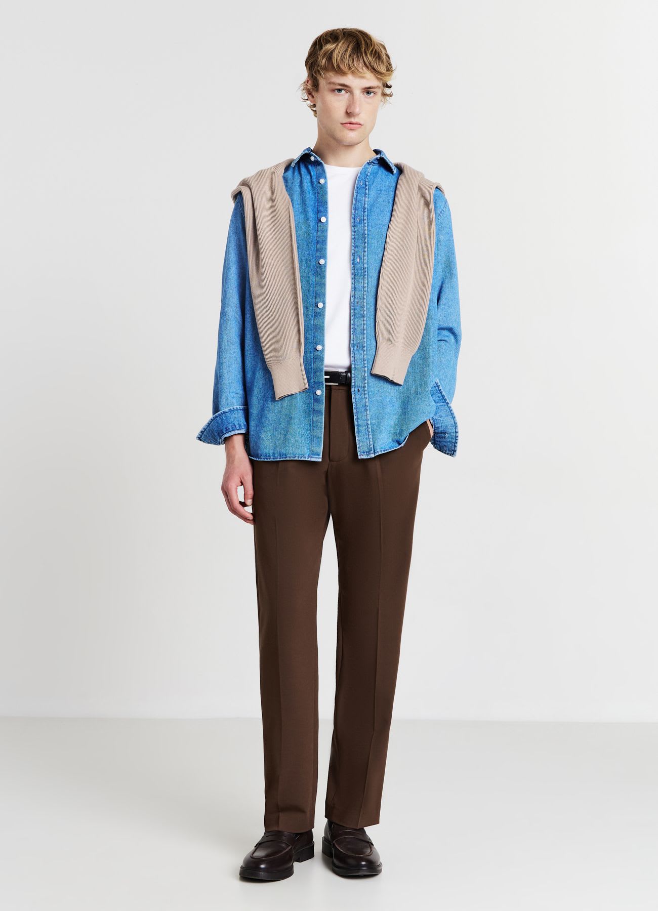 Camicia in denim